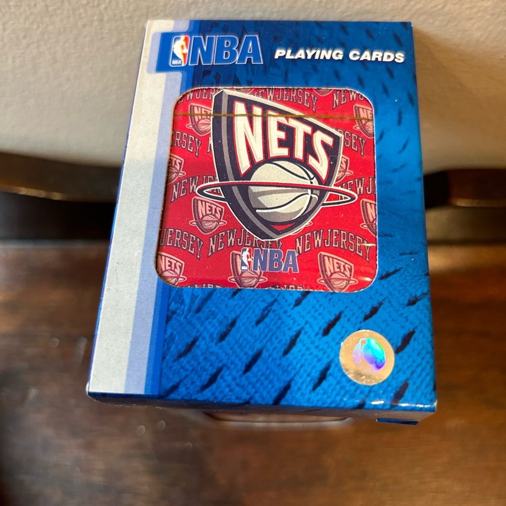 NBA Nets Playing Cards - Blue and Red